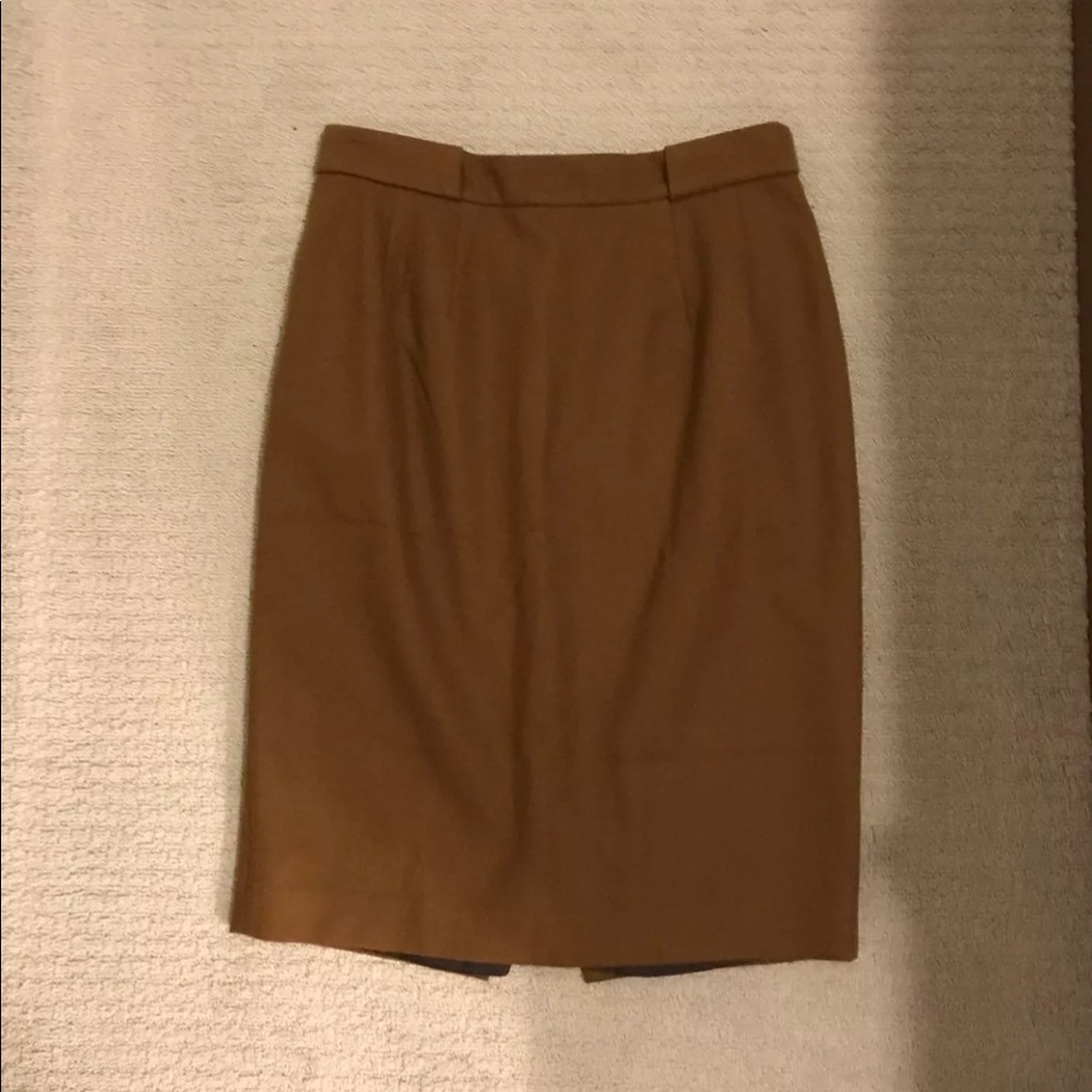 Wool Pencil Skirt